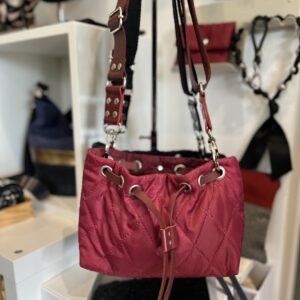 BABY DOLL - matelassé bordeau